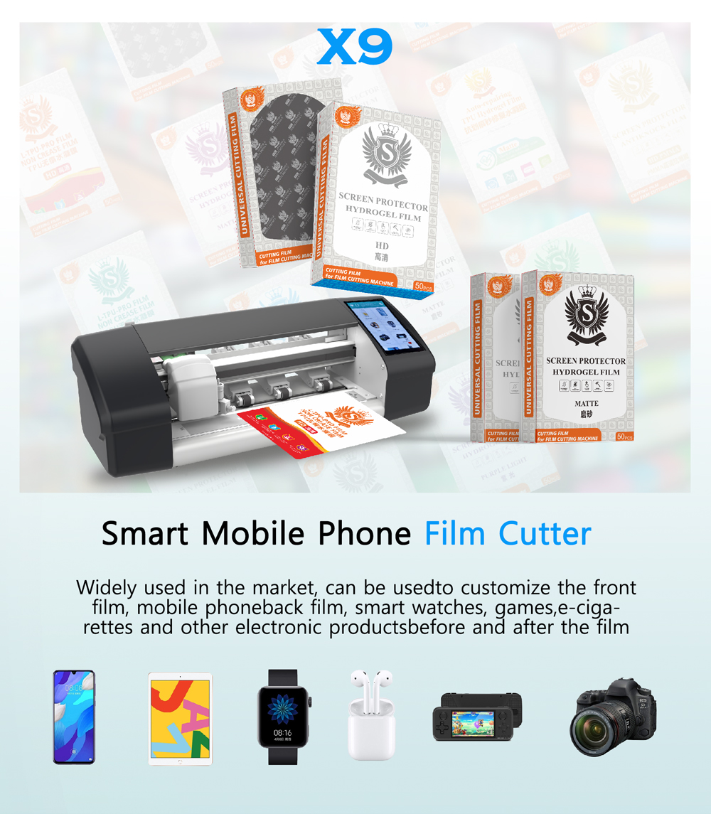 L 2024 X9 TPU Material Cut Mac - Screen Protector Cutter บทวิจารณ์และราคา