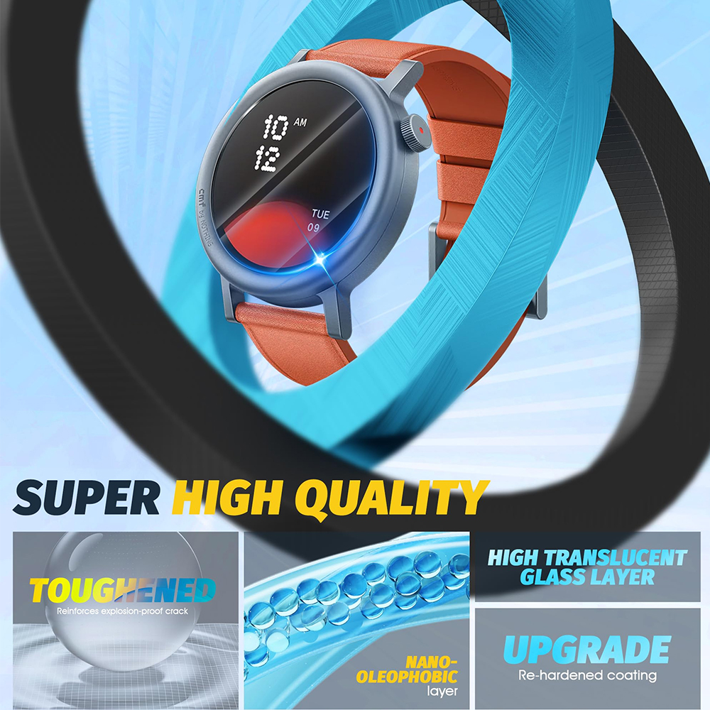 Tempered Glass For CMF Watch P - Glass Protector Auto บทวิจารณ์และราคา