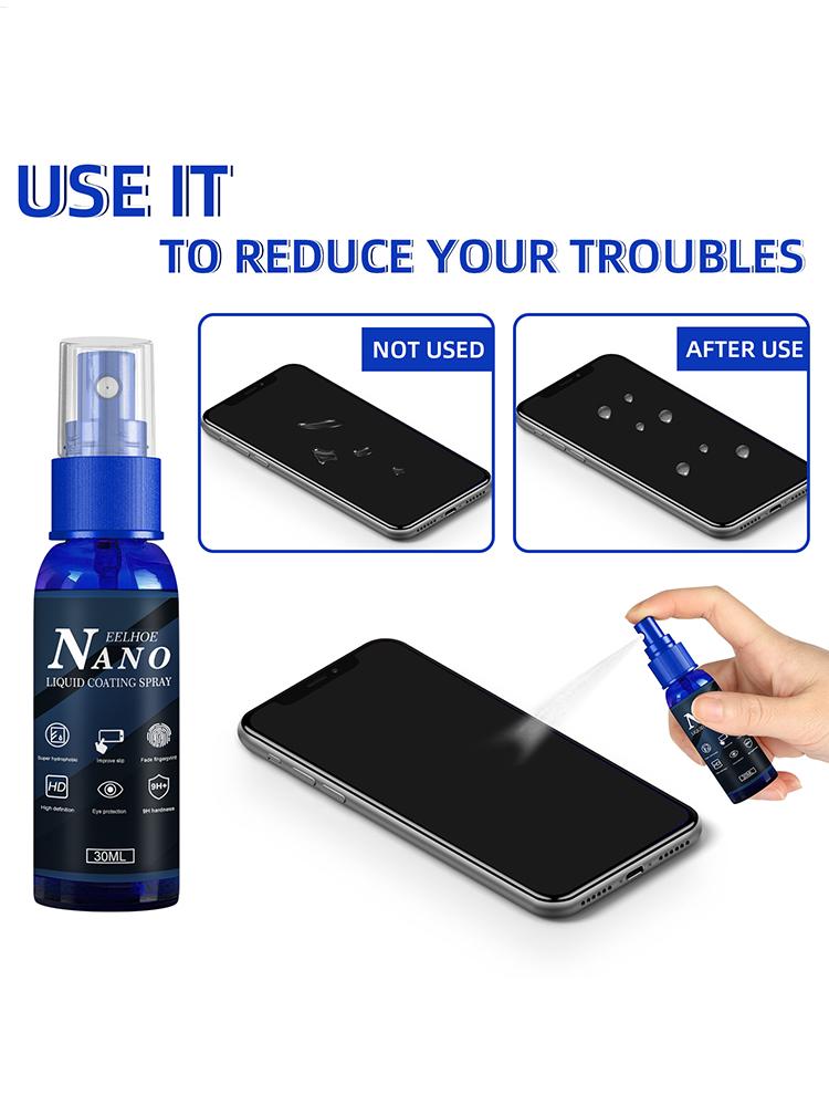 Liquid Screen Protector Spray  - Oleophobic Coating Spray บทวิจารณ์และราคา