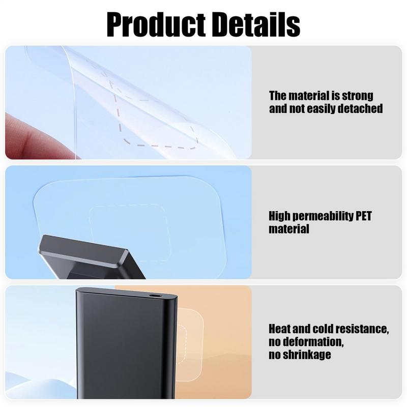 6pcs Static Stickers For Dashc - Glass Protector Auto บทวิจารณ์และราคา