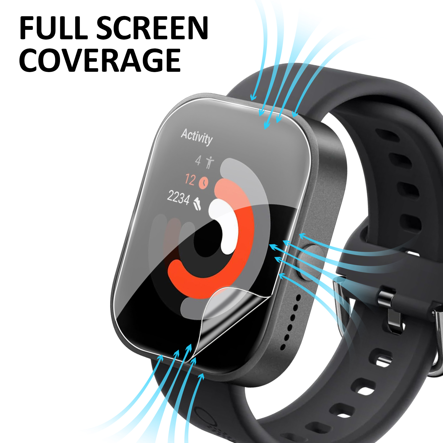 HD Clear TPU Hydraulic Screen  - Smartwatch Screen Film บทวิจารณ์และราคา