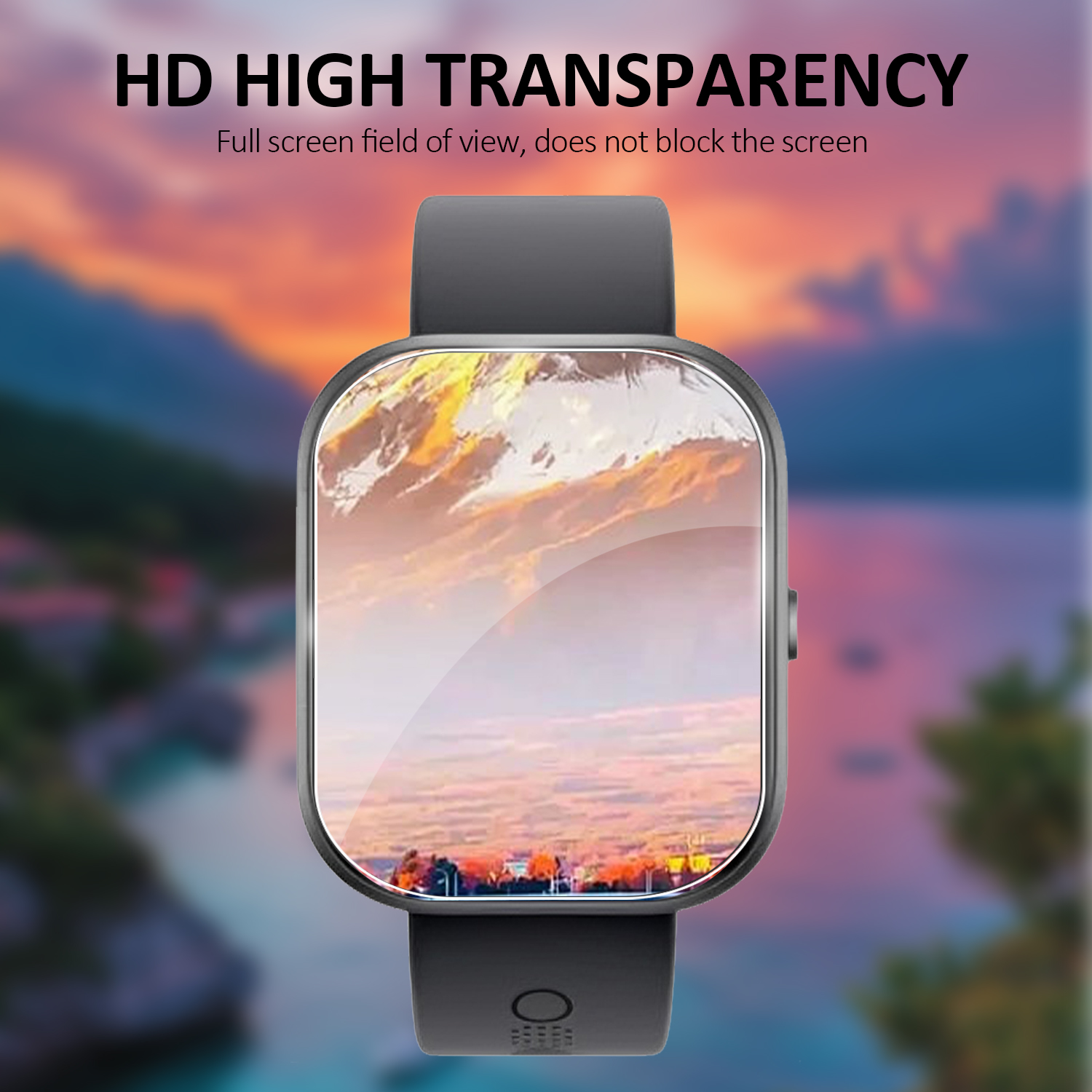 HD Clear TPU Hydraulic Screen  - Smartwatch Screen Film บทวิจารณ์และราคา