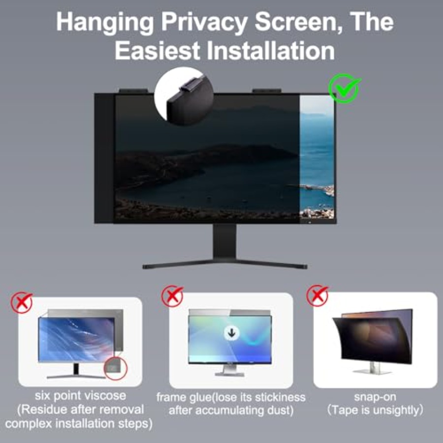 [2-Pack] 24 Inch Privacy Scree - Privacy Filter 2Pack บทวิจารณ์และราคา