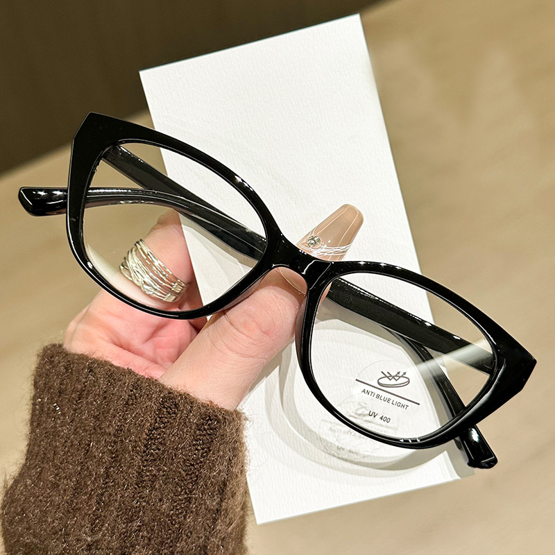 New Hot Girl Tr90 Cat Eye Myop - Anti Blue Light Film บทวิจารณ์และราคา