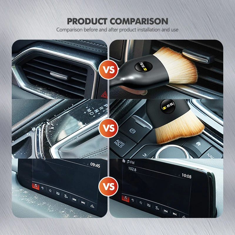 Car Sticker Car Interior Clean - Dust Removal Sticker บทวิจารณ์และราคา