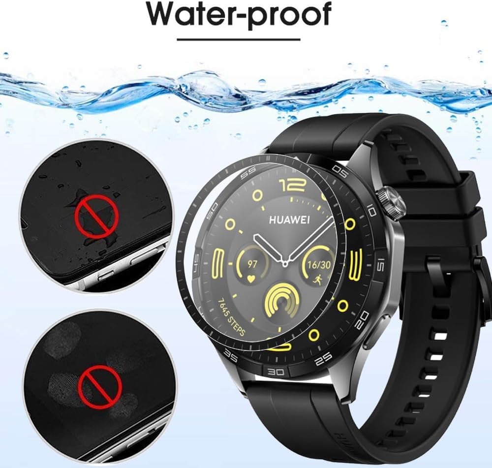 3D Film for Huawei Watch GT5Pr - Curved Edge Screen บทวิจารณ์และราคา