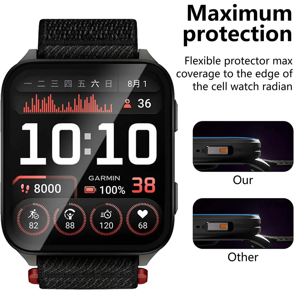 Anti-scratch Film For Garmin V - Curved Edge Screen บทวิจารณ์และราคา