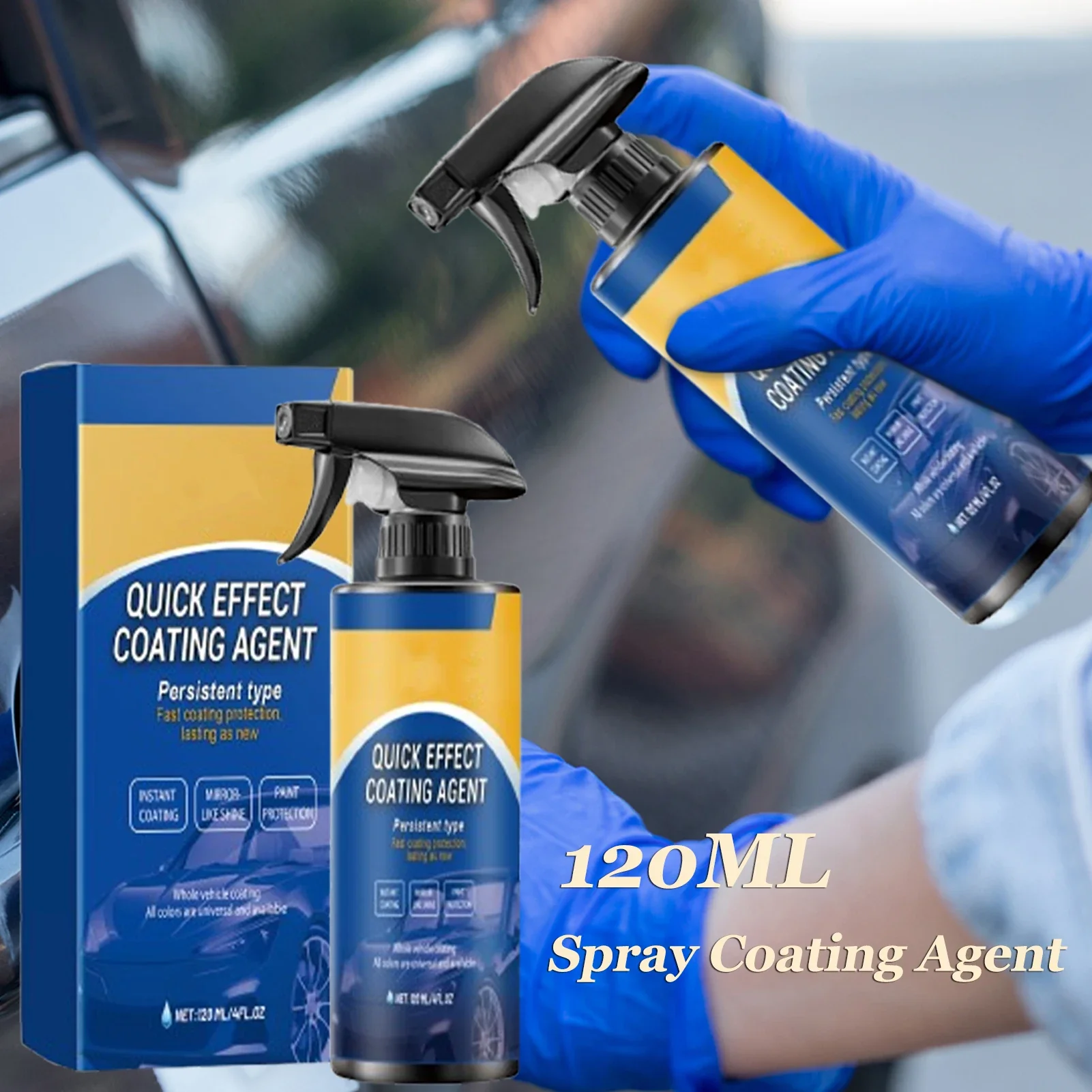 NEW Car Coating Spray Hydropho - Nano Liquid Coating บทวิจารณ์และราคา