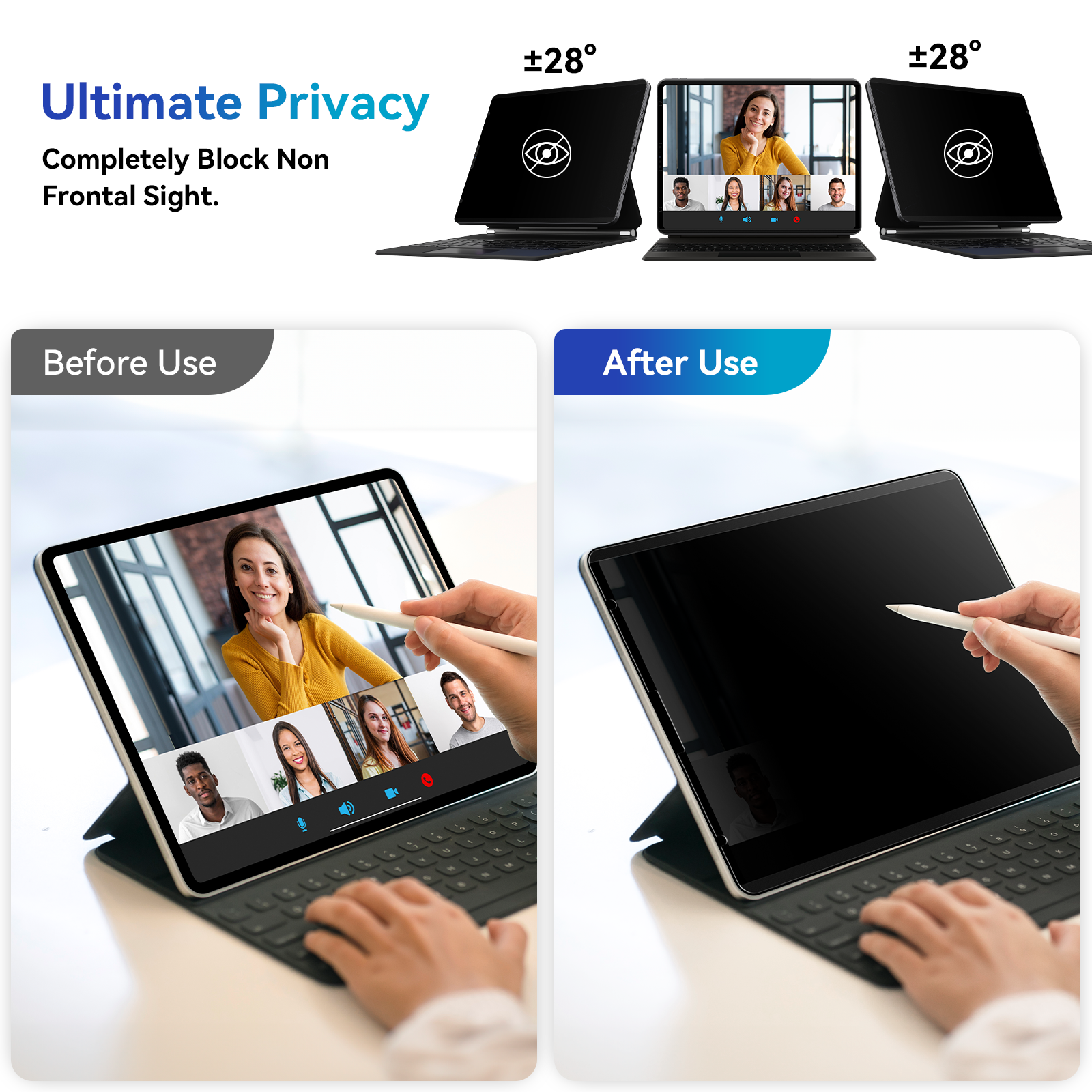Protescreen 1PC Magnetic Priva - Privacy Filter 2Pack บทวิจารณ์และราคา