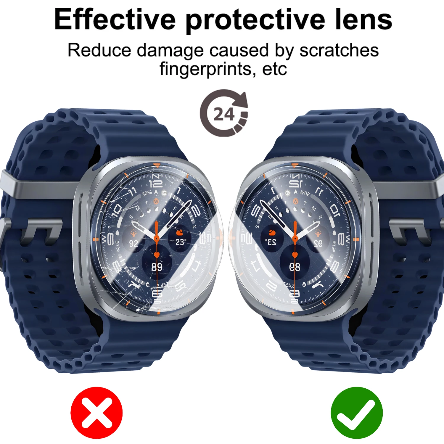 For Samsung Galaxy Watch Ultra - Glass Protector Auto บทวิจารณ์และราคา
