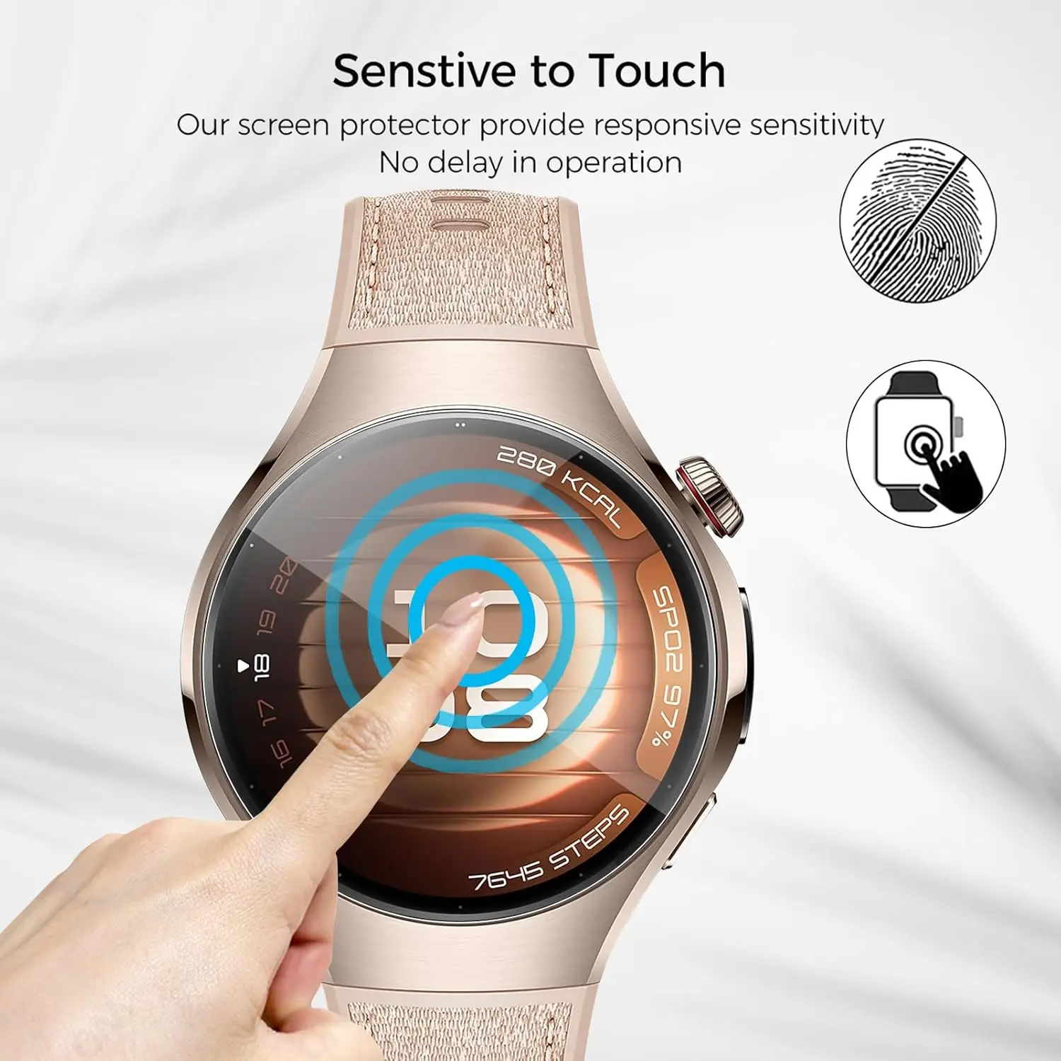 Hydrogel Film For Huawei Watch - Hydrogel Screen Protector บทวิจารณ์และราคา