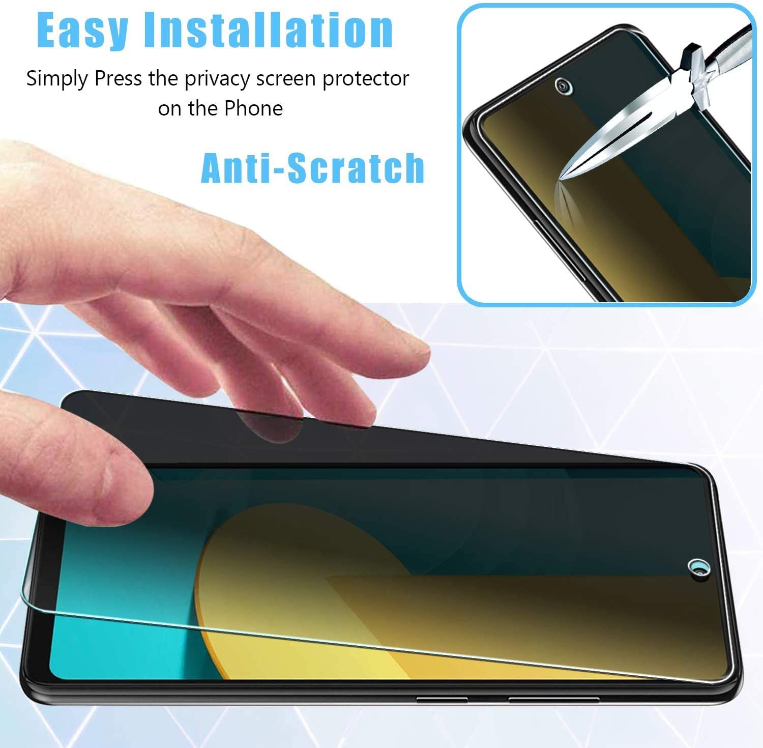 2 PACK Privacy Filter Tempered - Privacy Filter 2Pack บทวิจารณ์และราคา