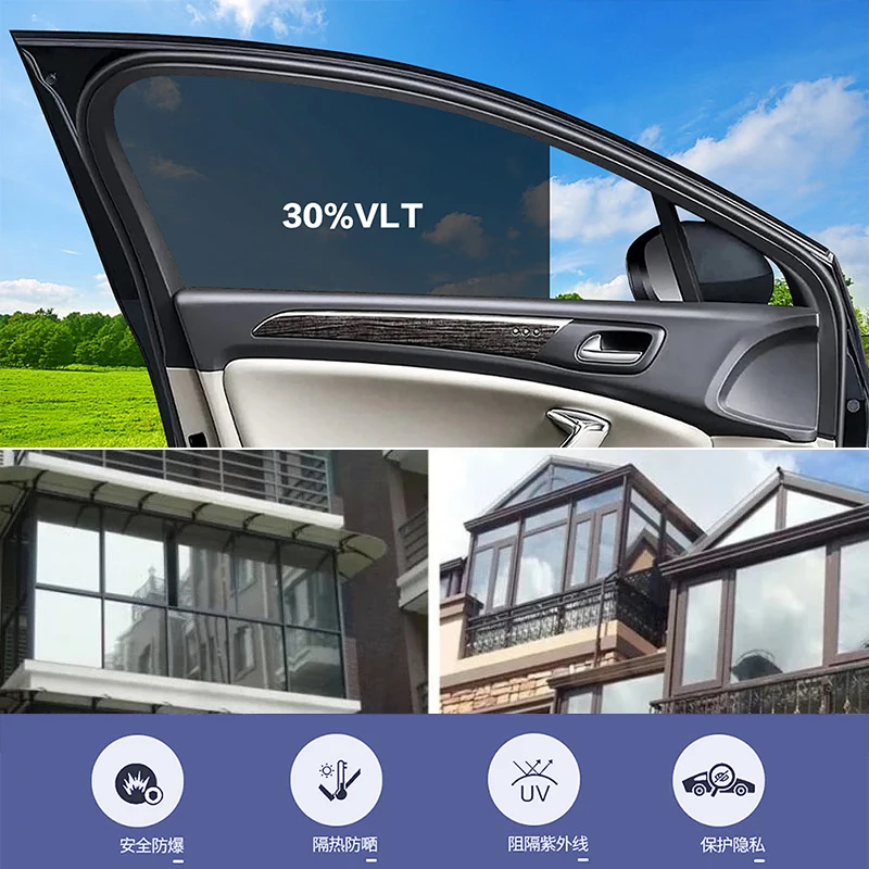 50cmx3m Car Window Privacy Tin - Privacy Screen Protector บทวิจารณ์และราคา