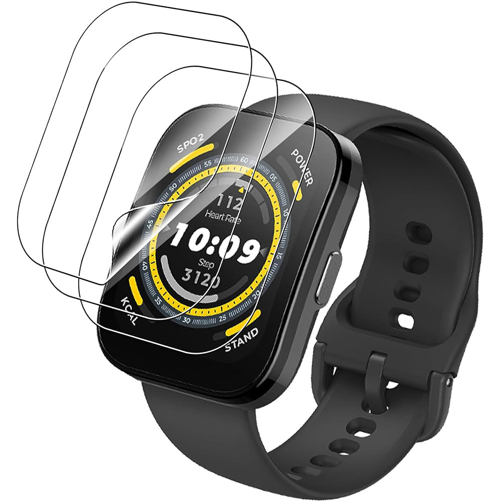 3PCS Clear HD Film Screen Prot - Smartwatch Screen Film บทวิจารณ์และราคา