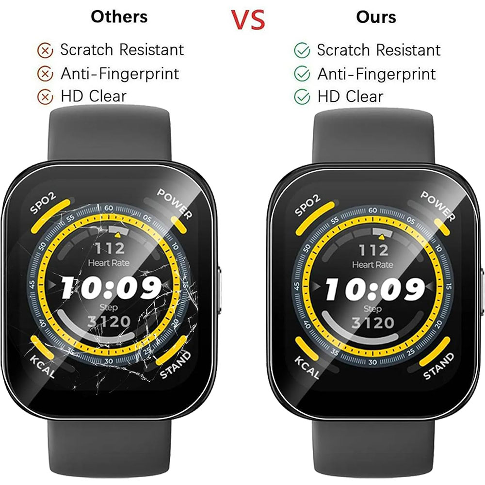 3PCS Clear HD Film Screen Prot - Smartwatch Screen Film บทวิจารณ์และราคา