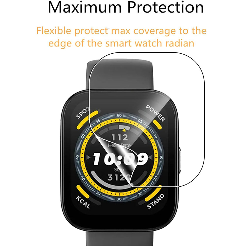 3PCS Clear HD Film Screen Prot - Smartwatch Screen Film บทวิจารณ์และราคา