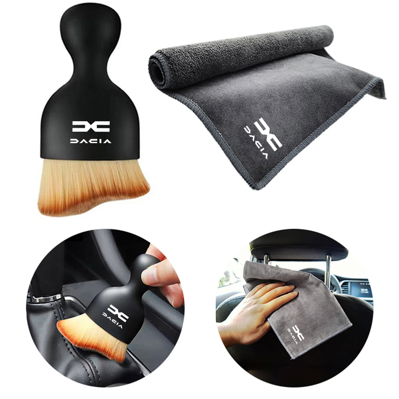 New Car Interior Cleaning Soft - Dust Removal Sticker บทวิจารณ์และราคา