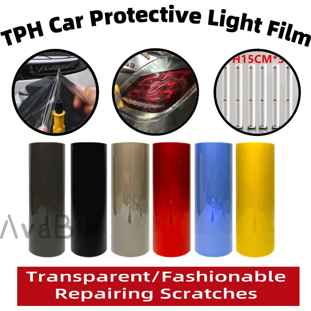 Car Headlight Taillight Fog Li - Anti Blue Light Film บทวิจารณ์และราคา