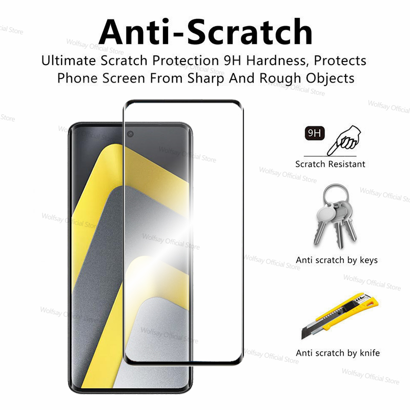 3/2/1 PCS 3D Curved Edge Glass - Curved Edge Screen บทวิจารณ์และราคา