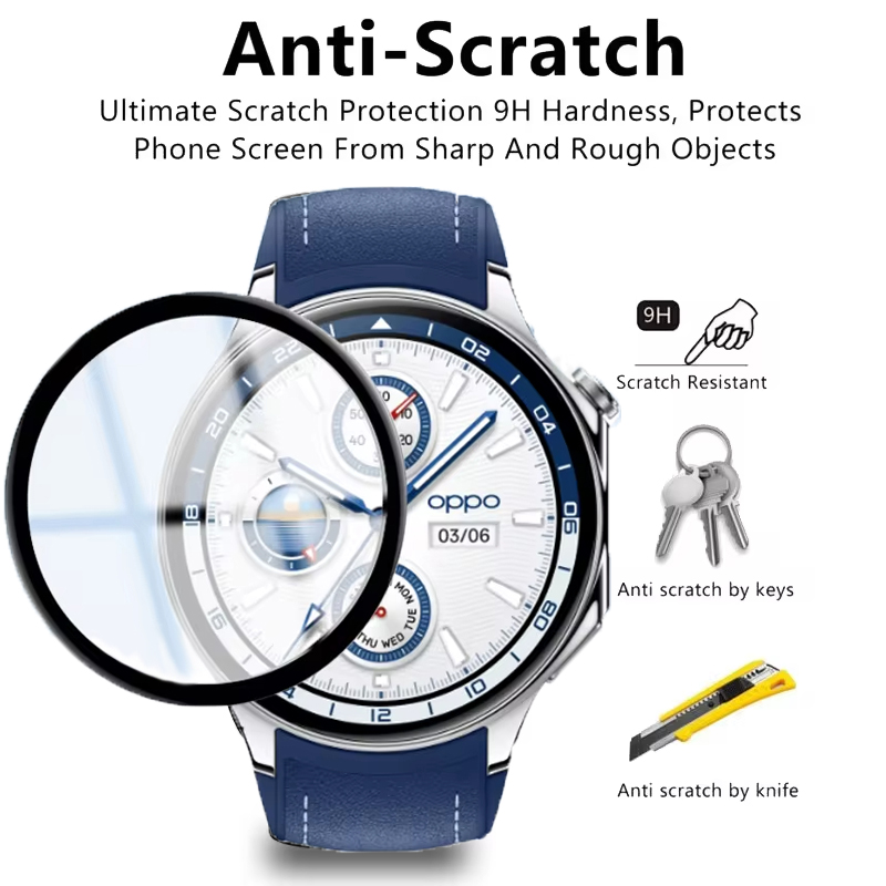 Screen Protector For OPPO Watc - Smartwatch Screen Film บทวิจารณ์และราคา