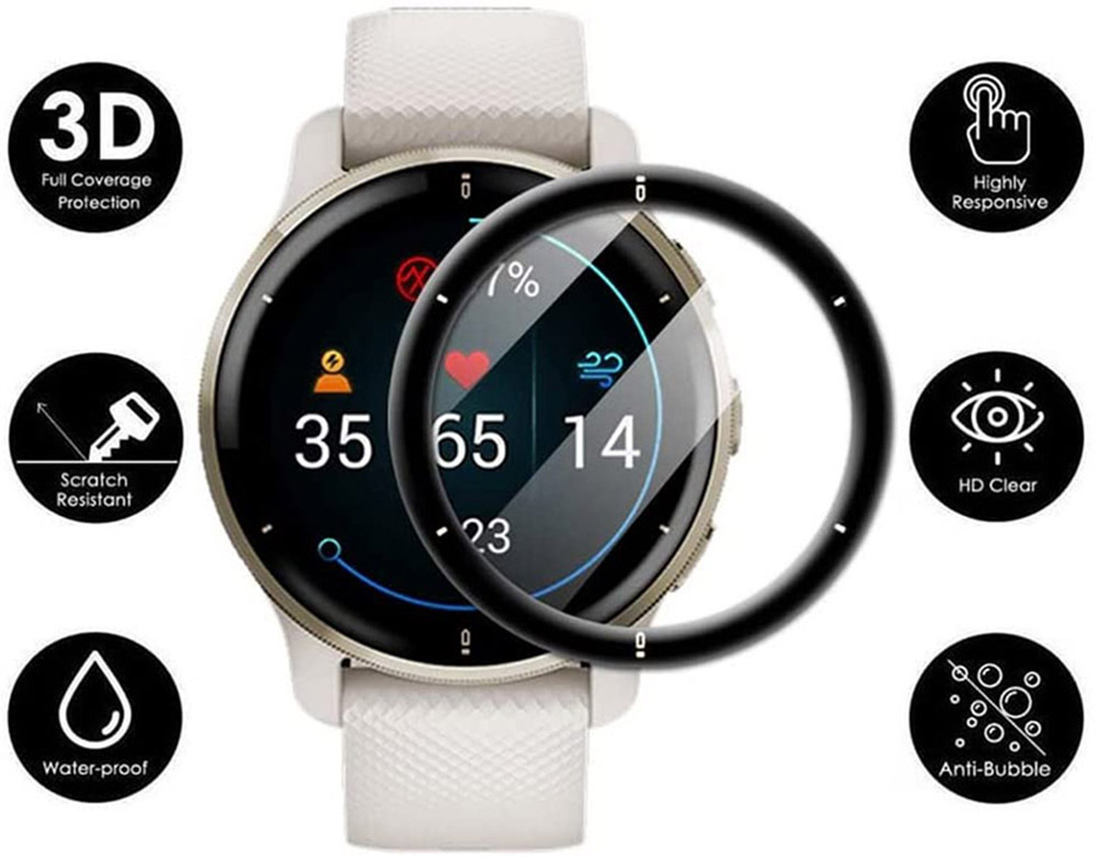 3D Curved Edge Protective Film - Smartwatch Screen Film บทวิจารณ์และราคา