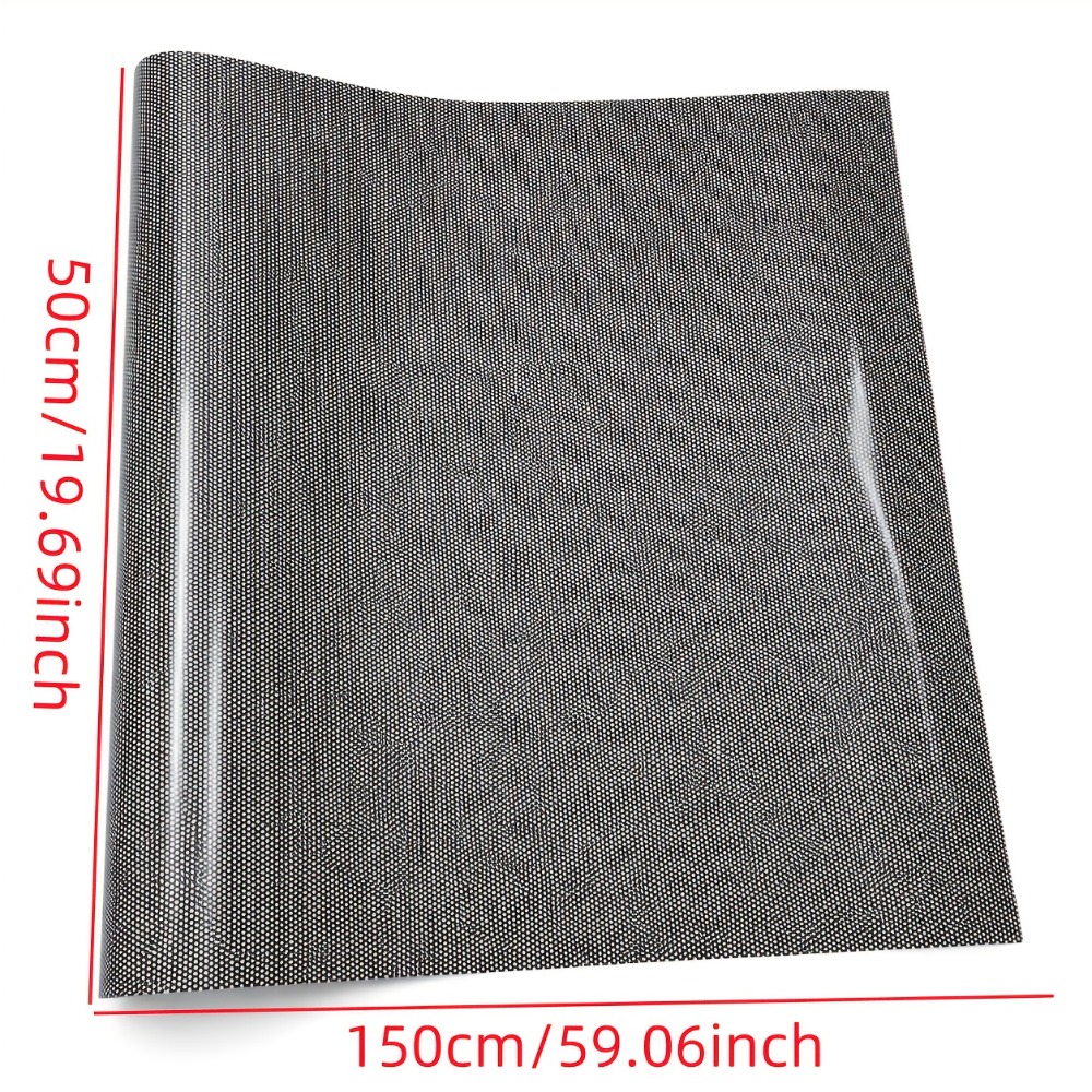 1Roll Black Perforated Vinyl P - Privacy Screen Protector บทวิจารณ์และราคา