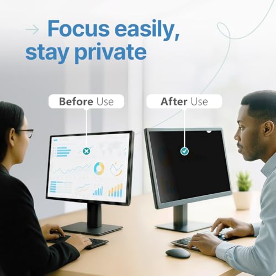 2 Pack 22 Inch 16:9 Privacy Sc - Privacy Filter 2Pack บทวิจารณ์และราคา