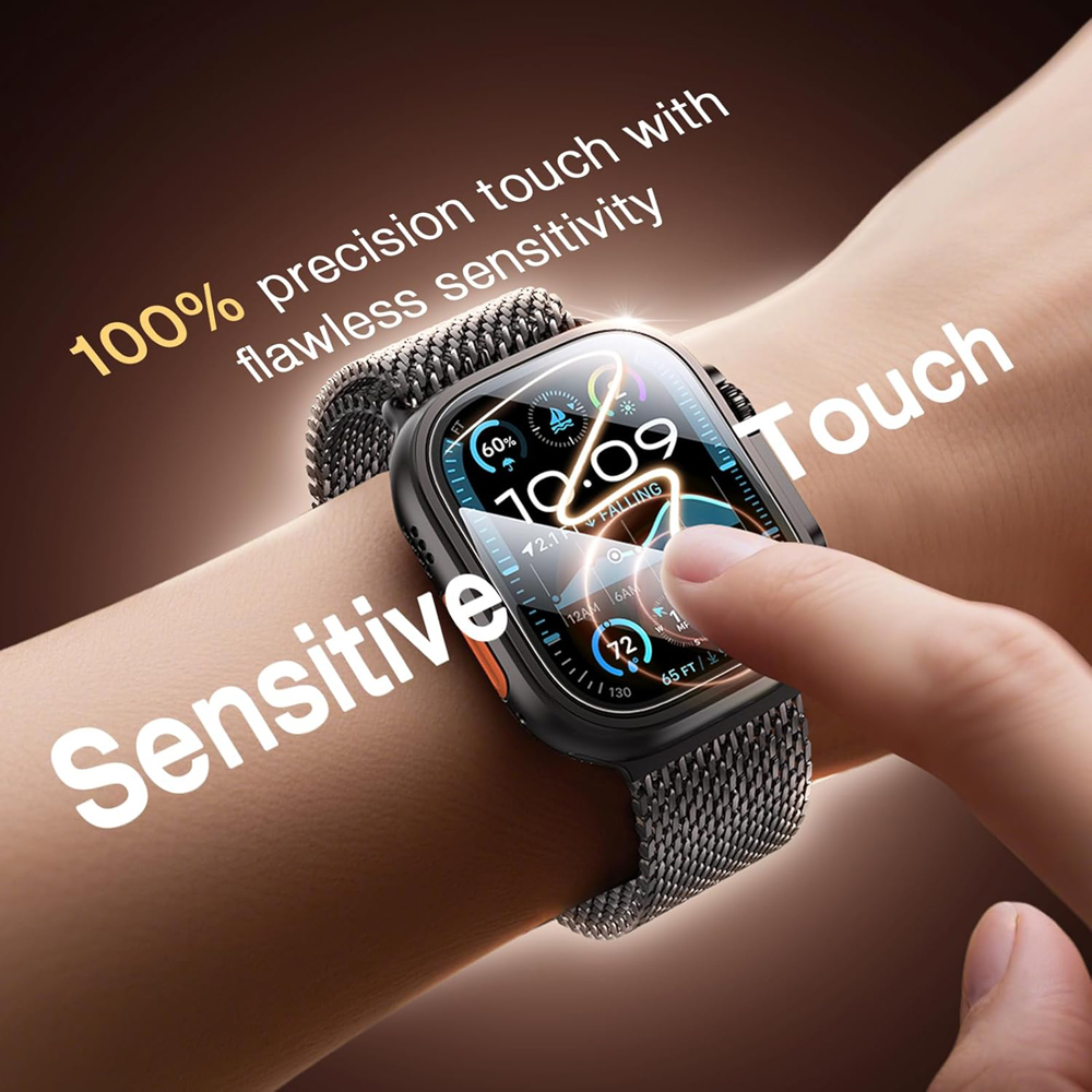 Tempered Glass For Apple Watch - Screen Alignment Tool บทวิจารณ์และราคา
