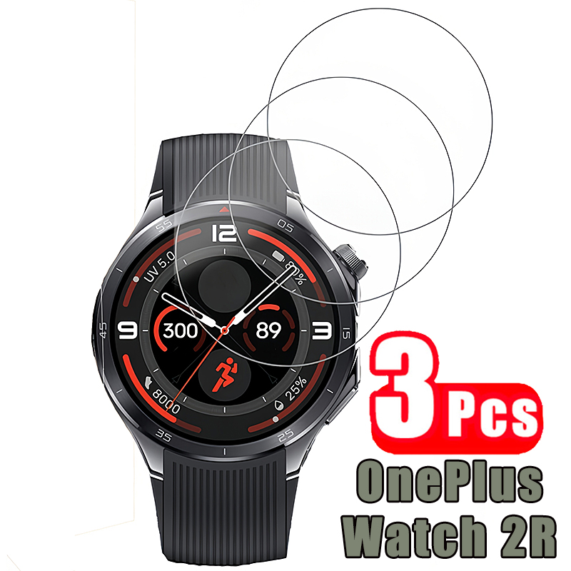 3PCS 9H Tempered Glass Screen  - Smartwatch Screen Film บทวิจารณ์และราคา